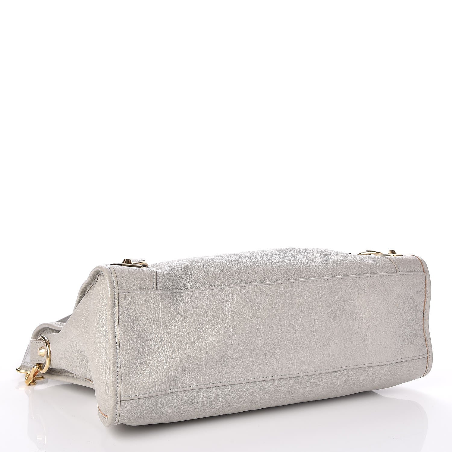 Balenciaga Chevre Gold Metallic Edge Hardware City Gris Glace 4 of 7