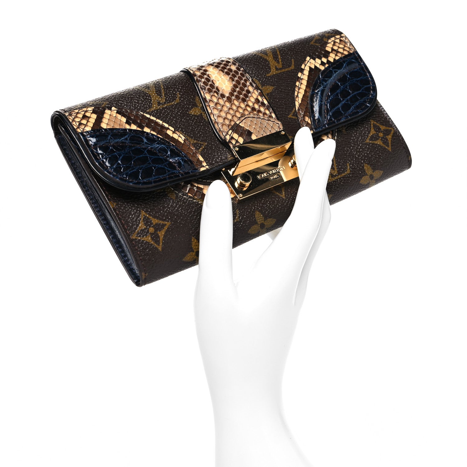 Louis Vuitton Monogramissime Exotique Wallet 2 of 7