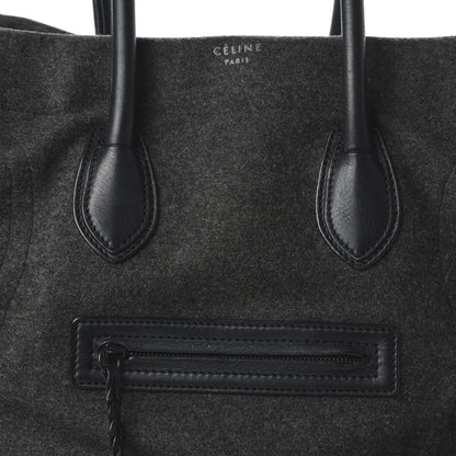 Celine Felt Medium Phantom Luggage Grey 9 of 9