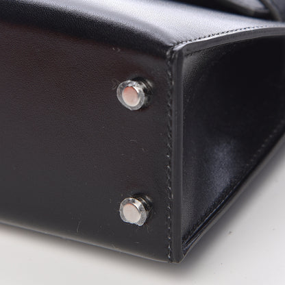 Hermes Box Mini Kelly Sellier 20 Black 32 of 35