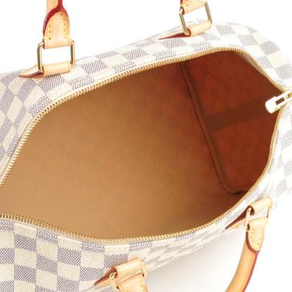 Louis Vuitton Damier Azur Speedy Bandouliere 35 8 of 10