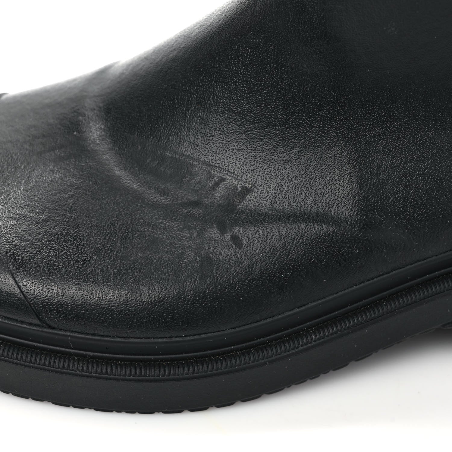 Chanel Caoutchouk CC High Boots 37 Black 8 of 8