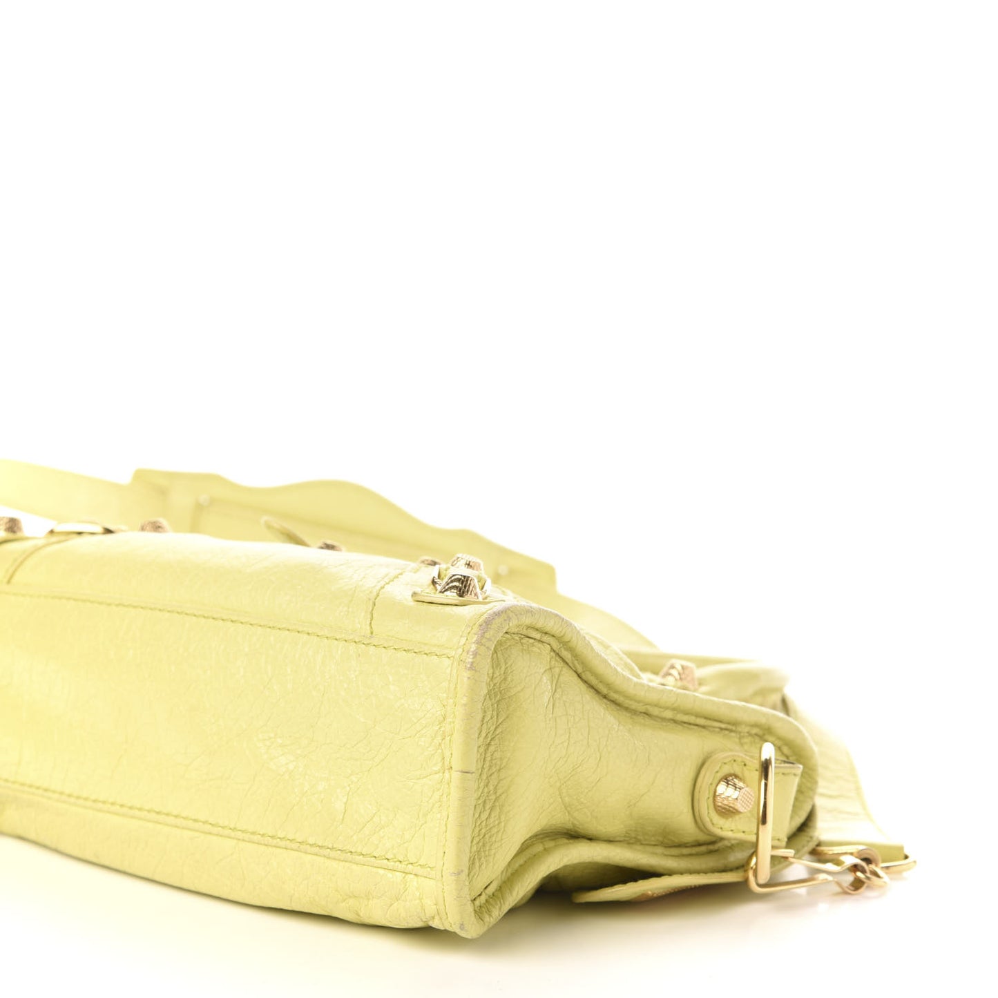 Agneau Giant 12 Gold Hardware Mini City Jaune Citronnade