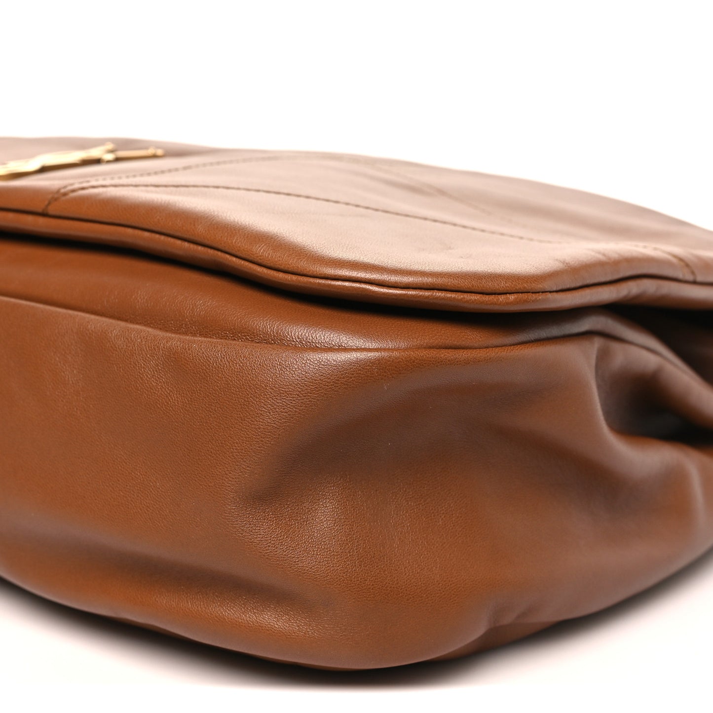 Lambskin Matelasse Monogram Large Jamie 4.3 Light Fox