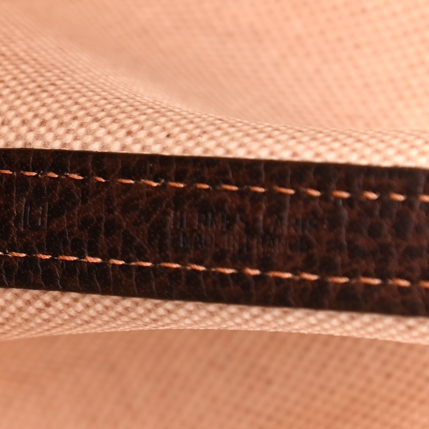 Hermes Toile Buffle Gala Garden Party Tote 49 GM Marron Fonce 7 of 15