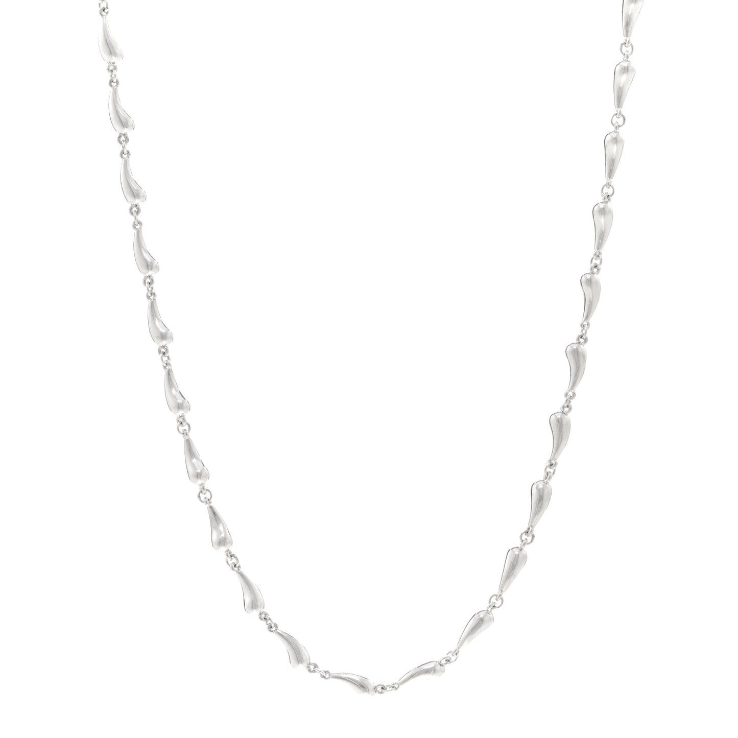 Sterling Silver Elsa Peretti Teardrop Pendant Necklace