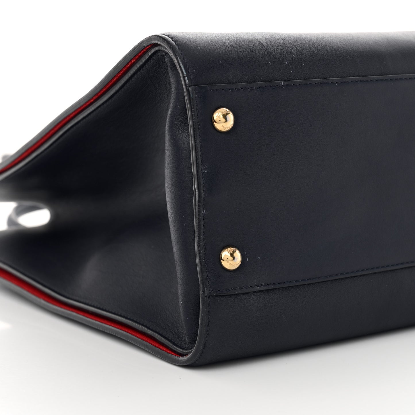 Calfskin Whitney Tote Navy