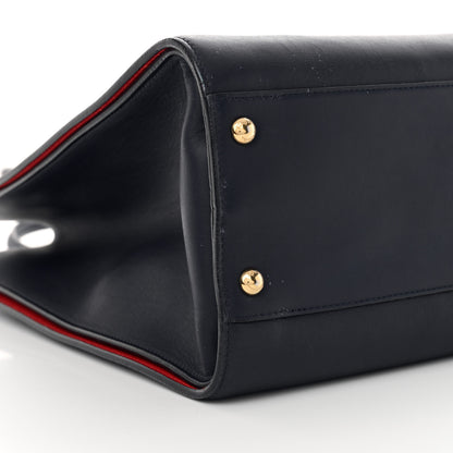 Salvatore Ferragamo Calfskin Whitney Tote Navy 8 of 18