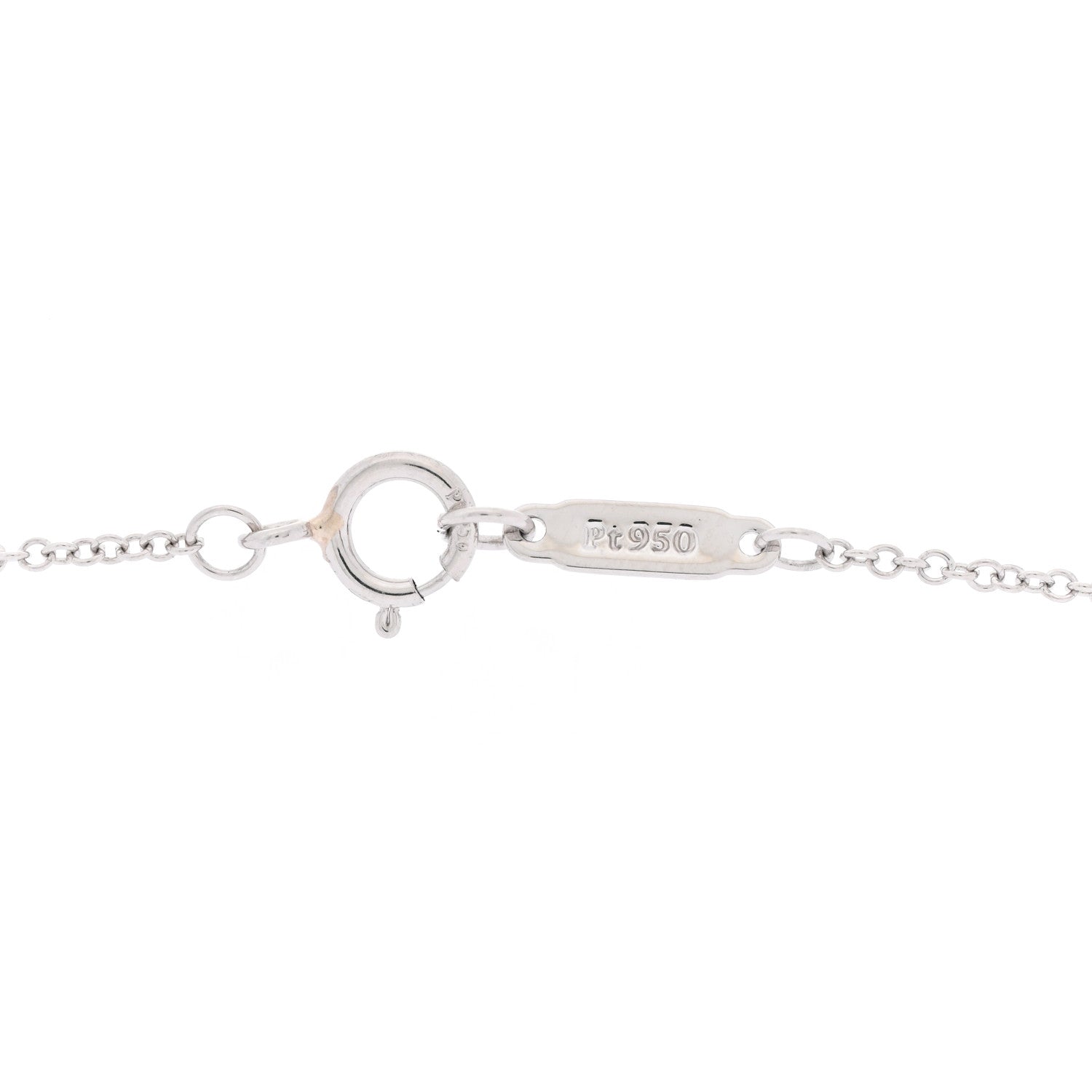 Tiffany Platinum Diamond Aquamarine Paper Flowers Firefly Pendant Necklace 4 of 4