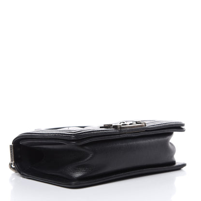 Chanel Calfskin Quilted Small Boy Flap Black 4 of 14