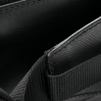 Prada Saffiano Travel Brique Belt Bag Black Blue 10 of 10