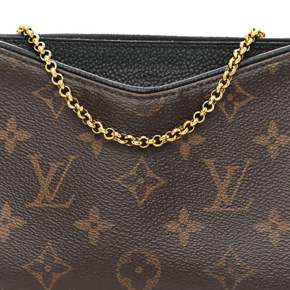 Louis Vuitton Monogram Pallas Clutch Black 9 of 15