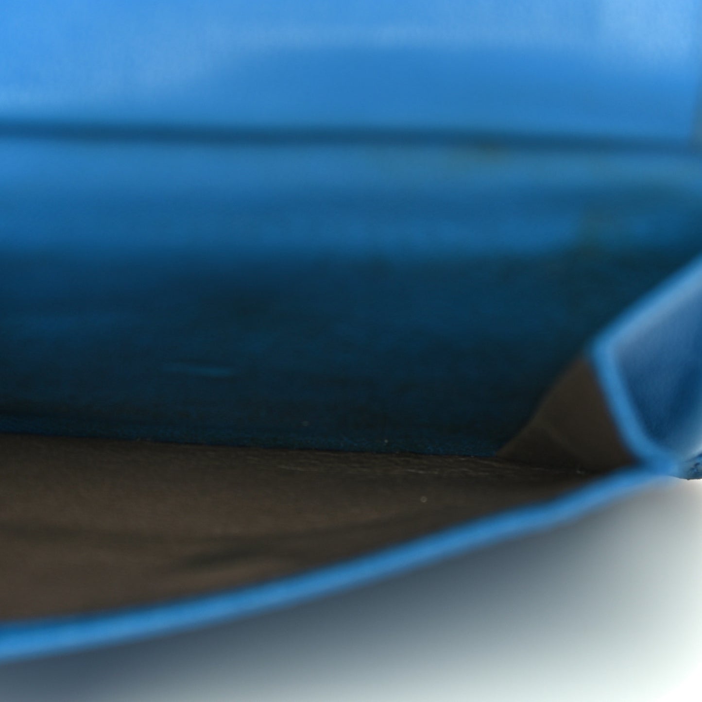 Nappa Intrecciato Bi-Fold Wallet Blue