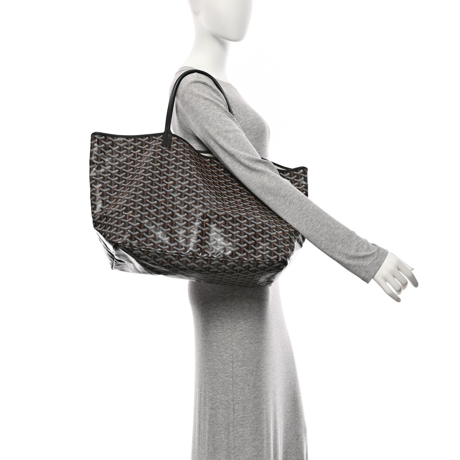 Goyard Goyardine Saint Louis GM Black 2 of 11