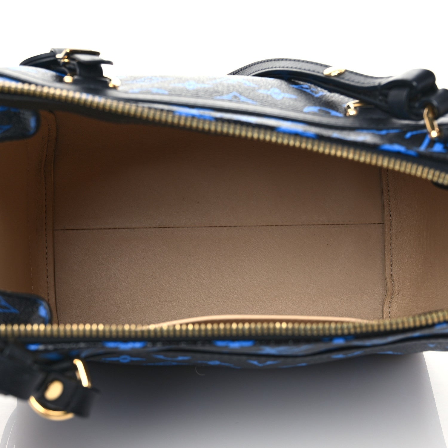 Louis Vuitton Colored Monogram Speedy Amazon PM Blue Black 5 of 8