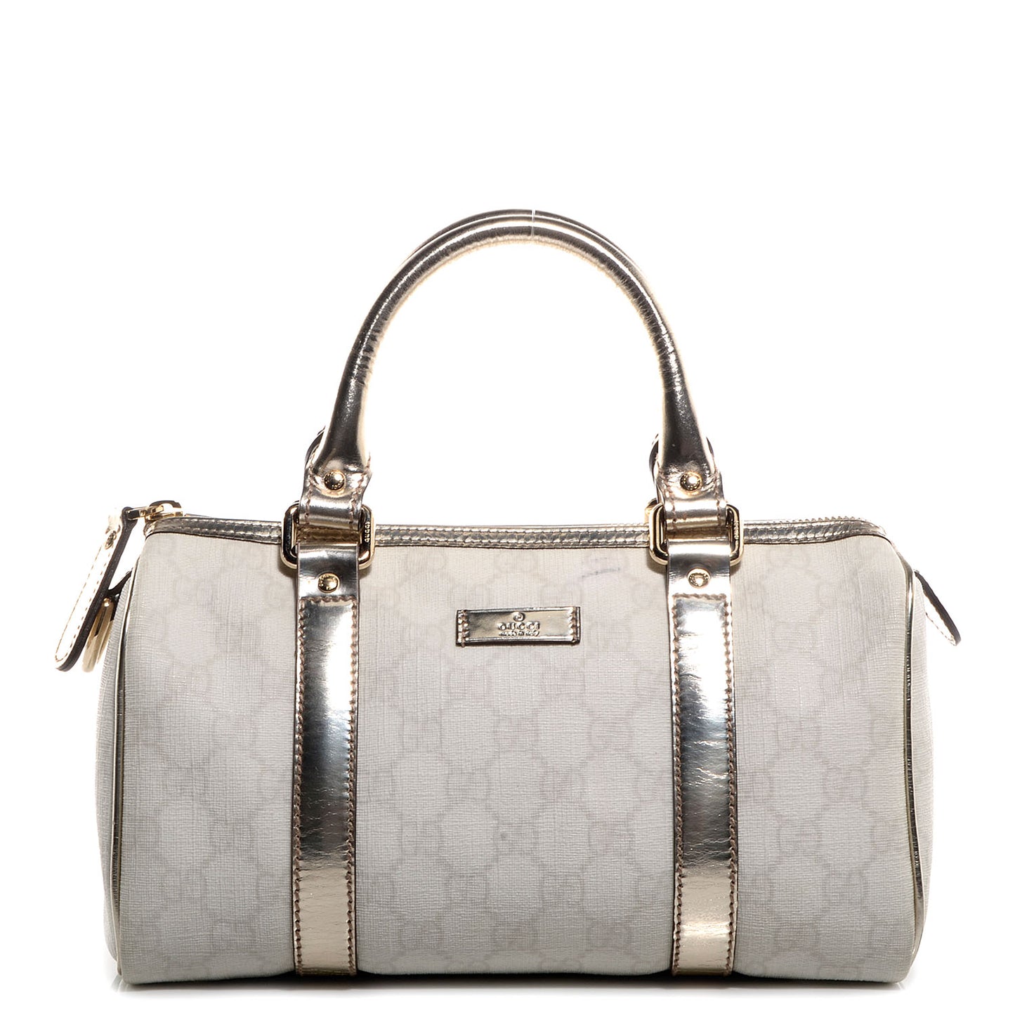 GG Plus Monogram Small Joy Boston Metallic