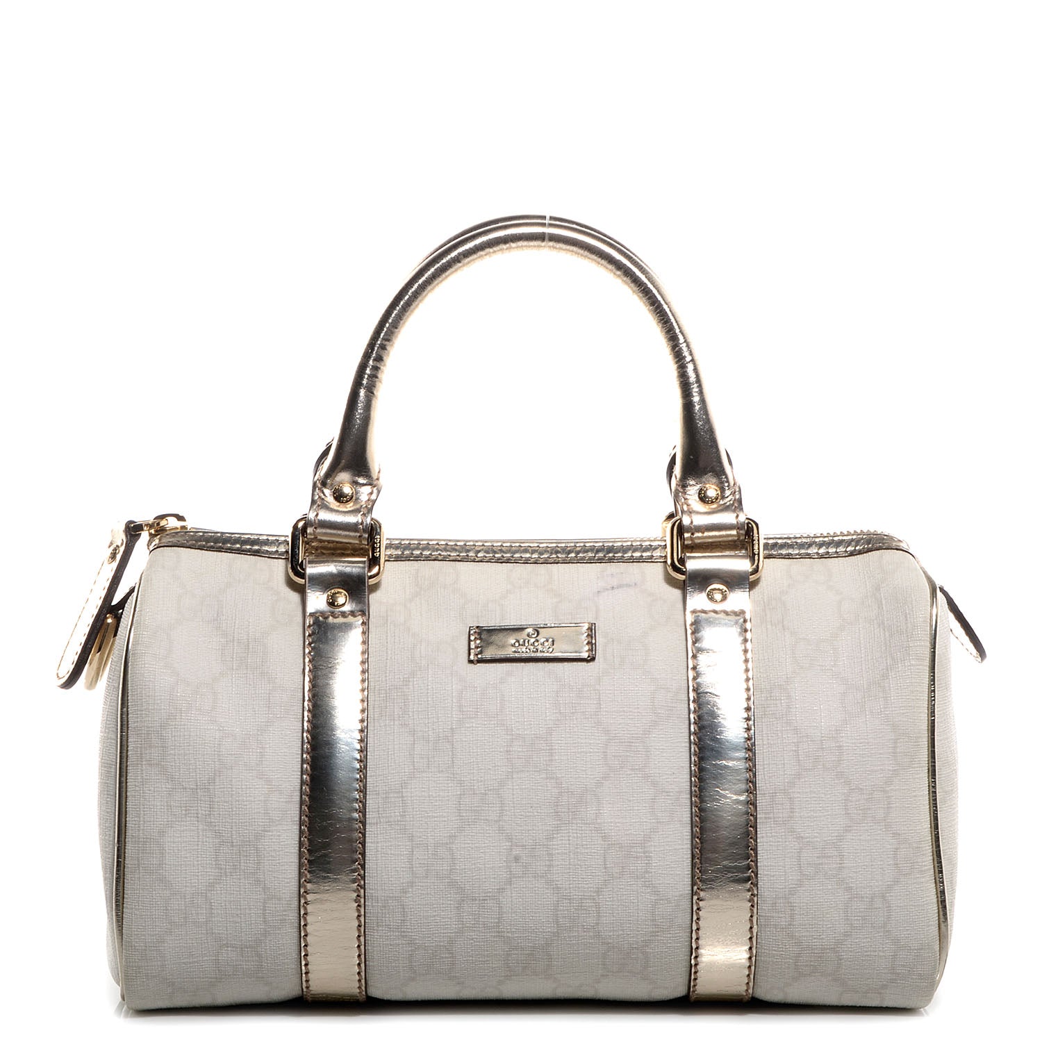 Gucci GG Plus Monogram Small Joy Boston Metallic 1 of 7