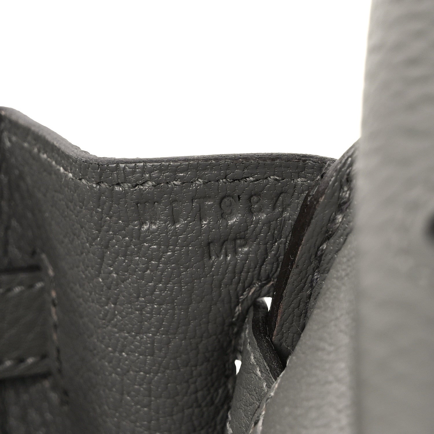 Hermes Togo Birkin 25 Gris Meyer 7 of 11