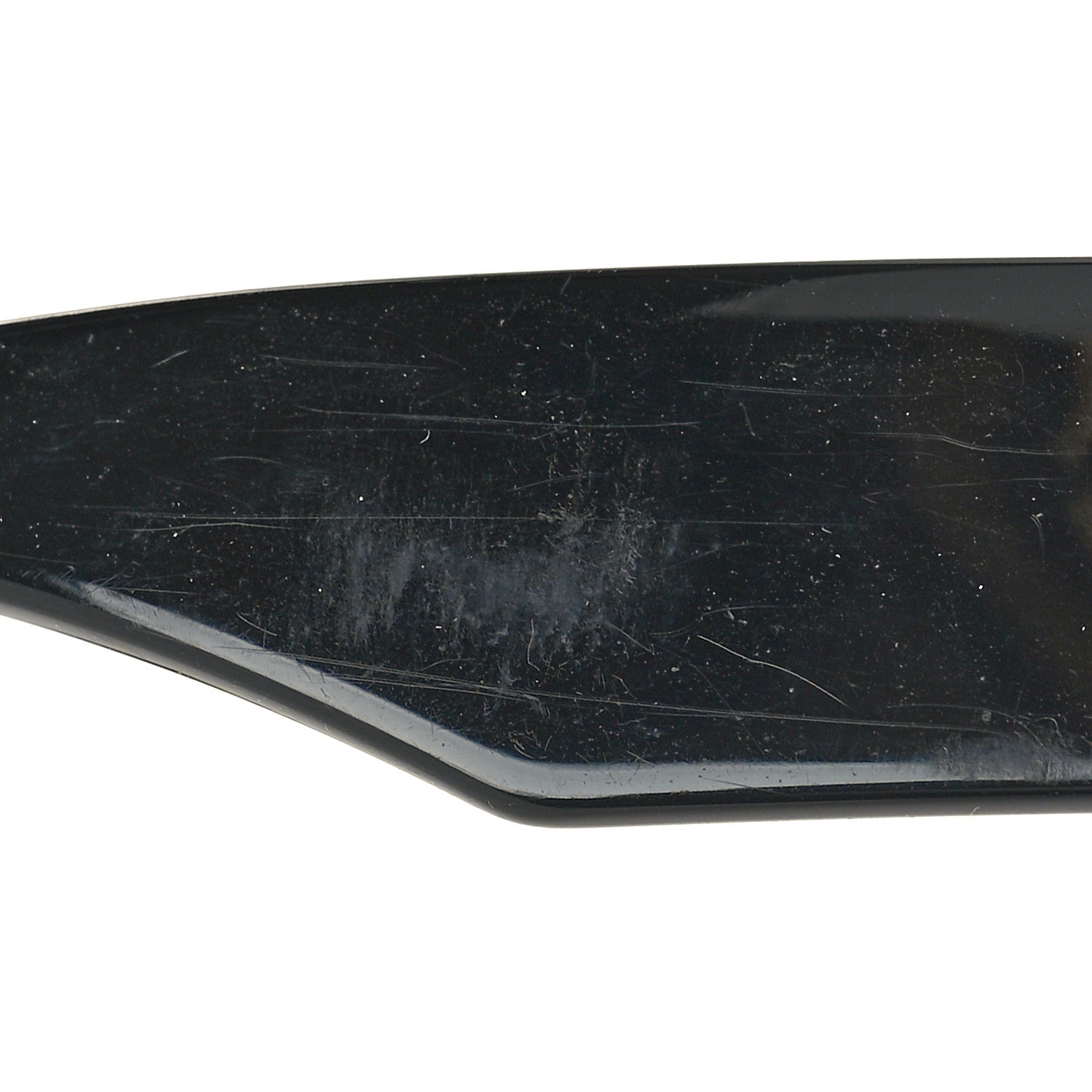 Celine Acetate Flat Top Rectangular Sunglasses CL400921 Black 8 of 10