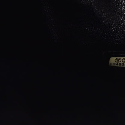 Chanel Patent Chevron Quilted Maxi Single Flap Black 8 of 8
