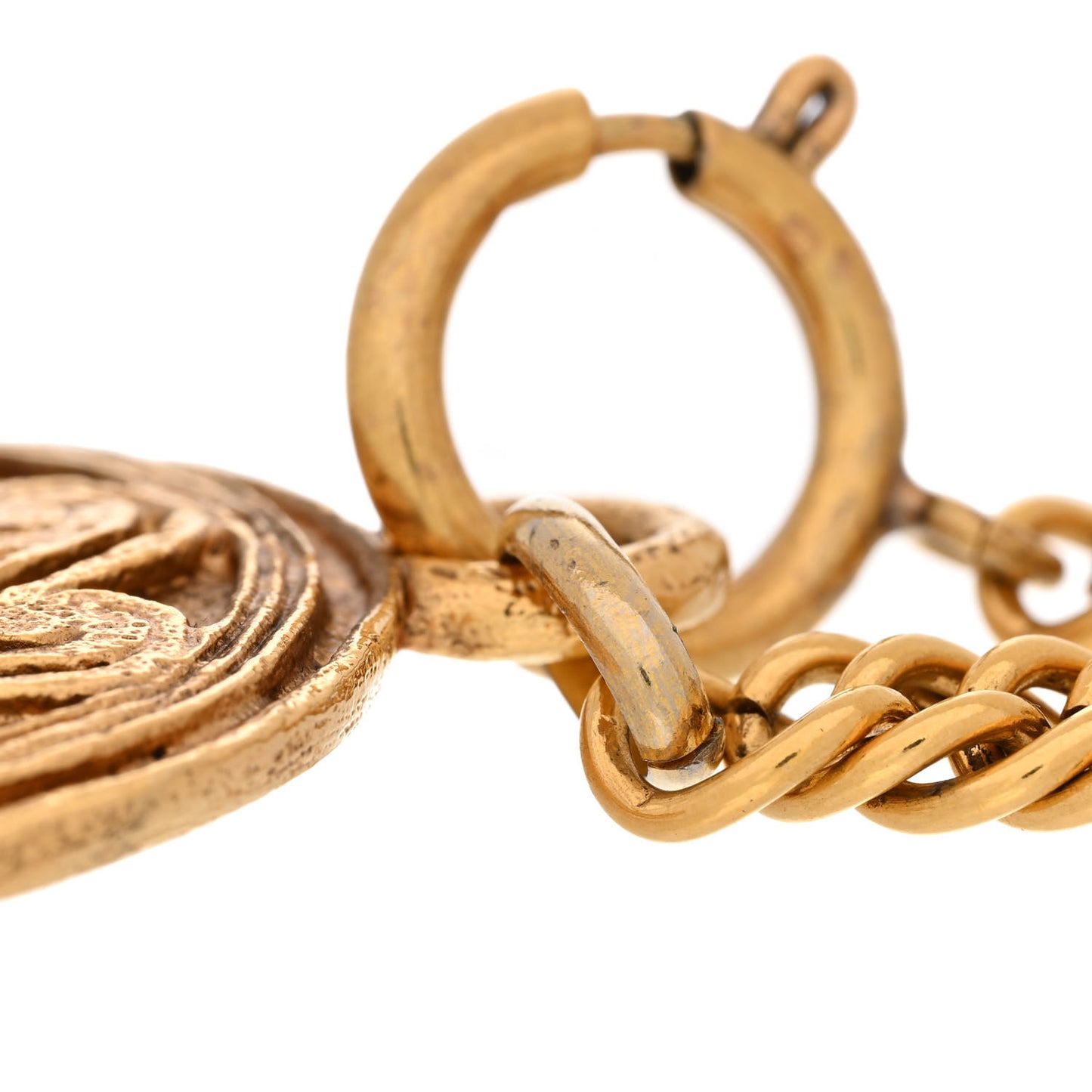 31 Rue Cambon Paris Medallion Chain Bracelet Gold