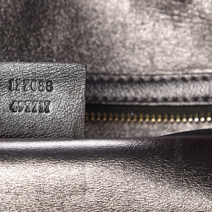 Gucci Guccissima Large Indy Top Handle Hobo Metallic 7 of 8