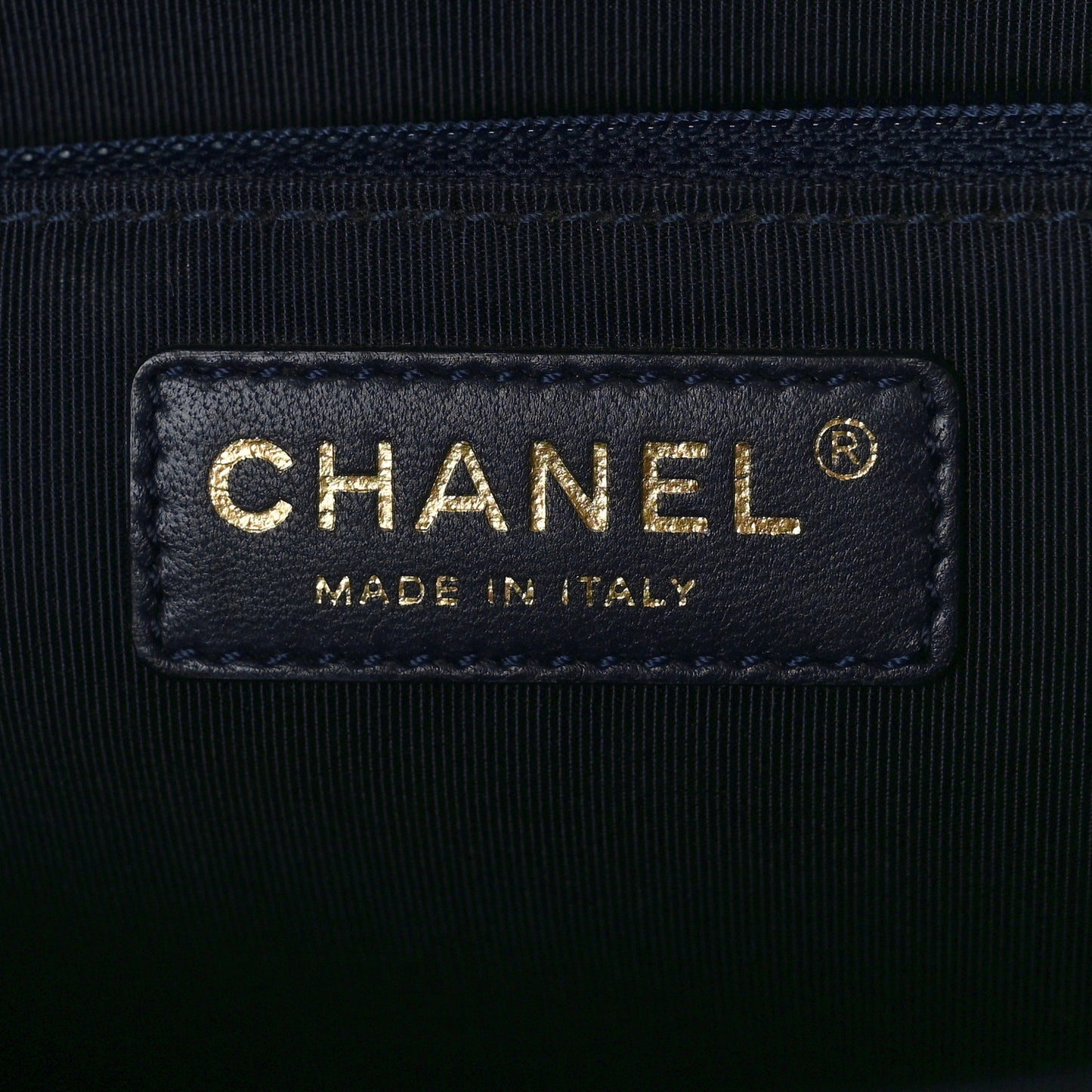 Lambskin Quilted Jumbo Mademoiselle Chic Flap Navy