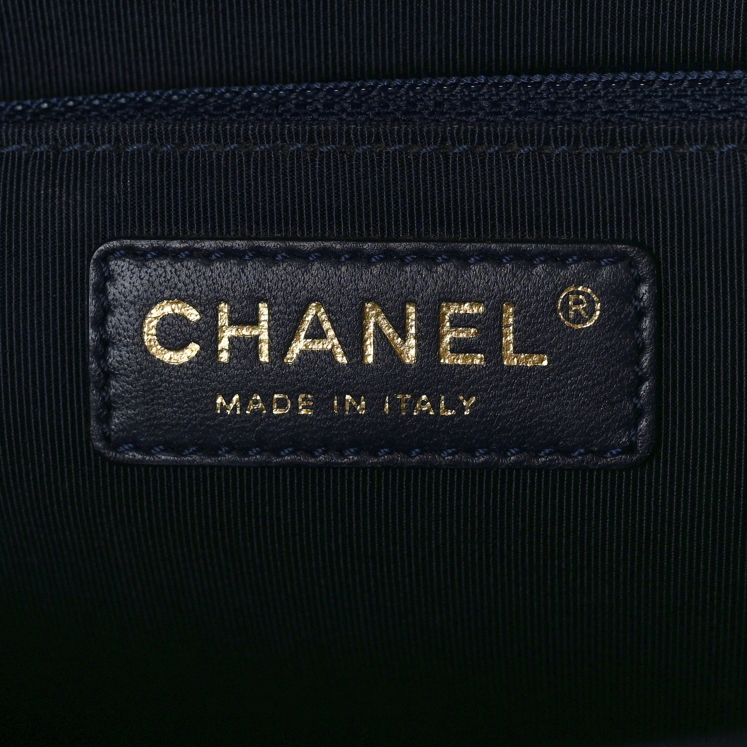 Chanel Lambskin Quilted Jumbo Mademoiselle Chic Flap Navy 6 of 9
