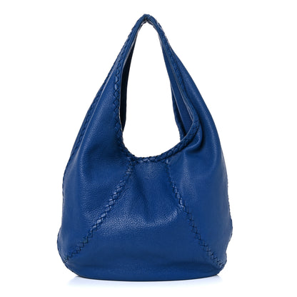 Bottega Veneta Cervo Deerskin Large Hobo Signal Blue 1 of 21