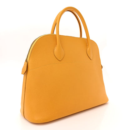 Hermes Courchevel Bolide 35 Jaune 3 of 18