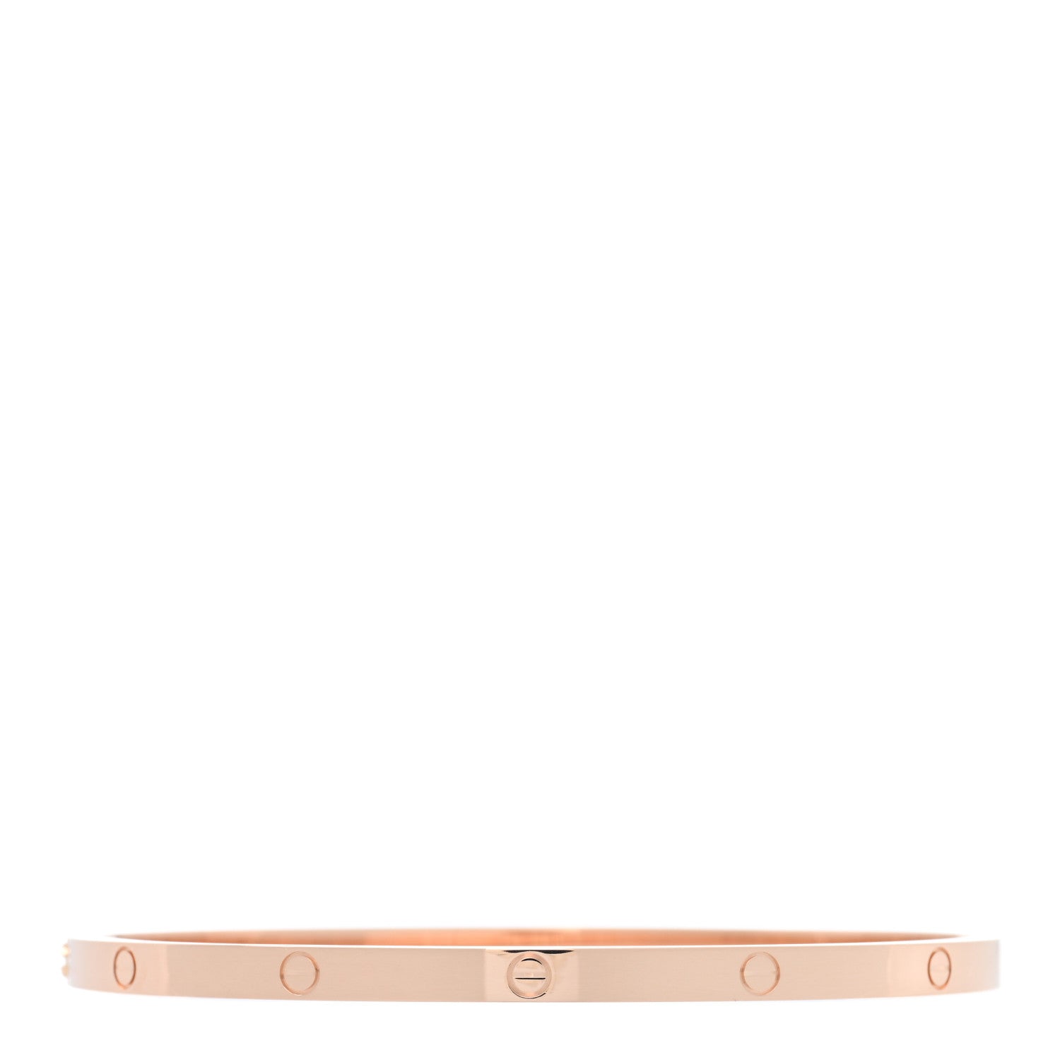 Cartier 18K Pink Gold Small LOVE Bracelet 18 2 of 7