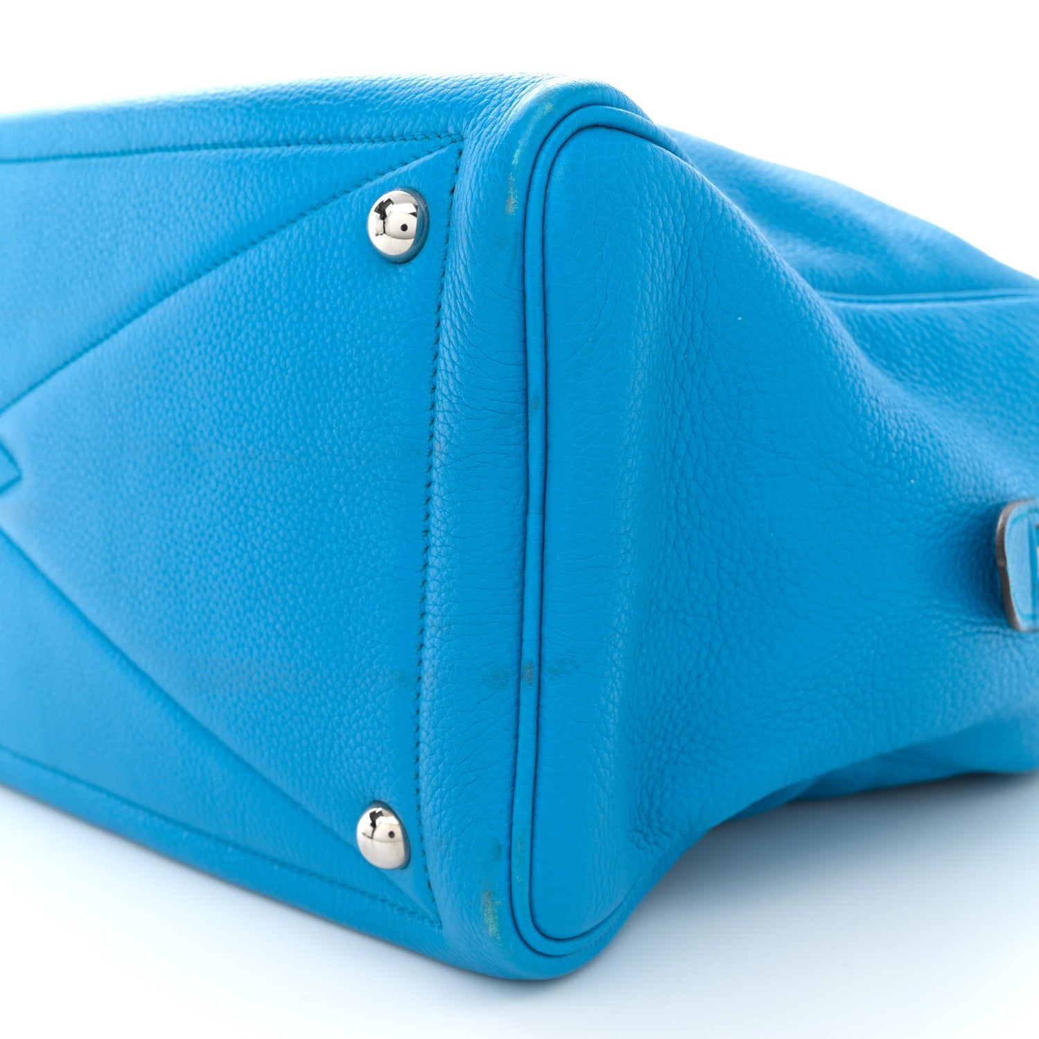 Hermes Taurillon Clemence Victoria II 35 Bleu Zanzibar 10 of 14
