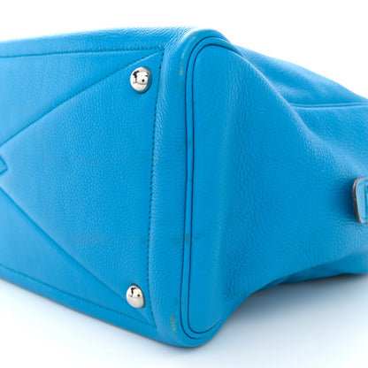 Hermes Taurillon Clemence Victoria II 35 Bleu Zanzibar 10 of 14