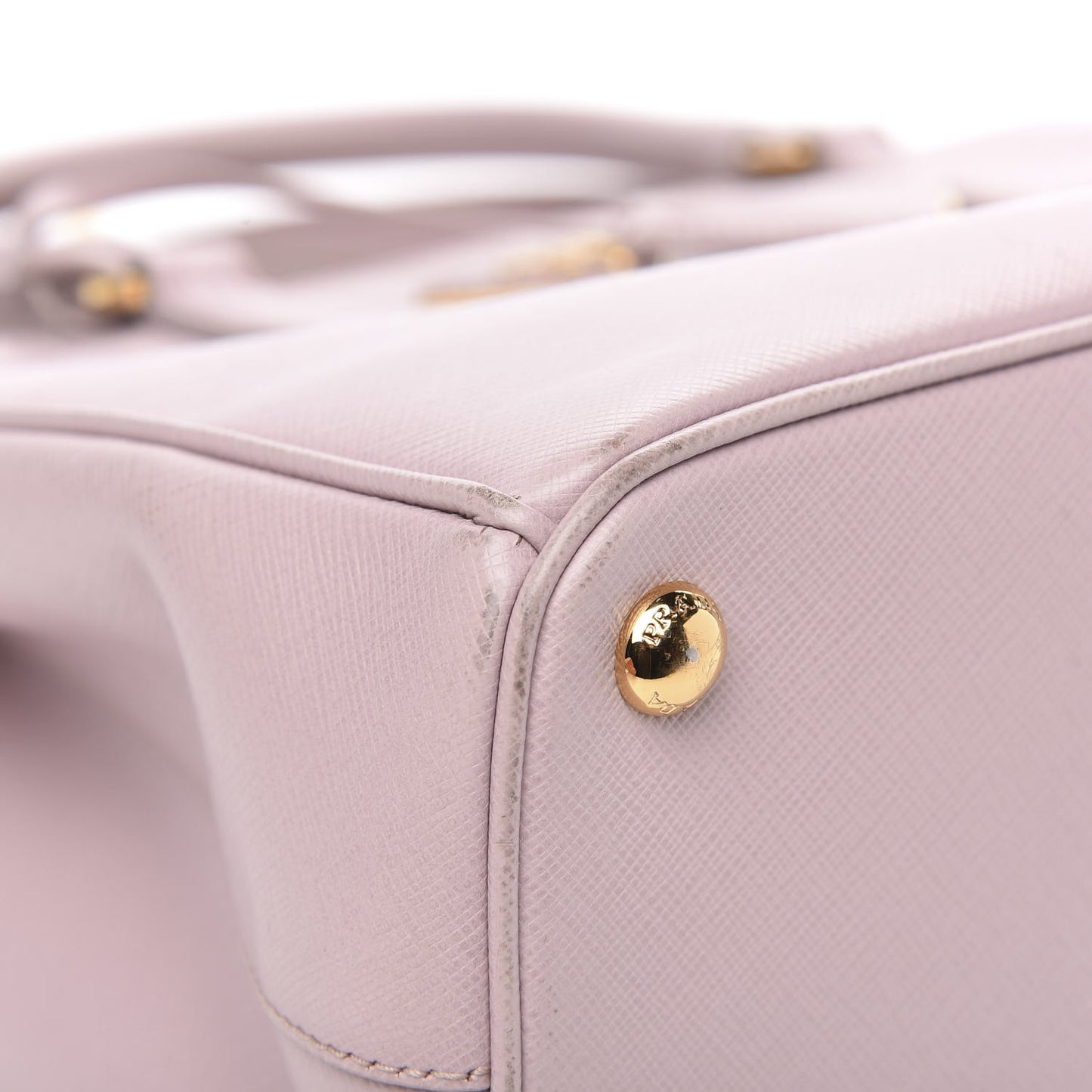 Saffiano Small Galleria Double Zip Tote Mughetto