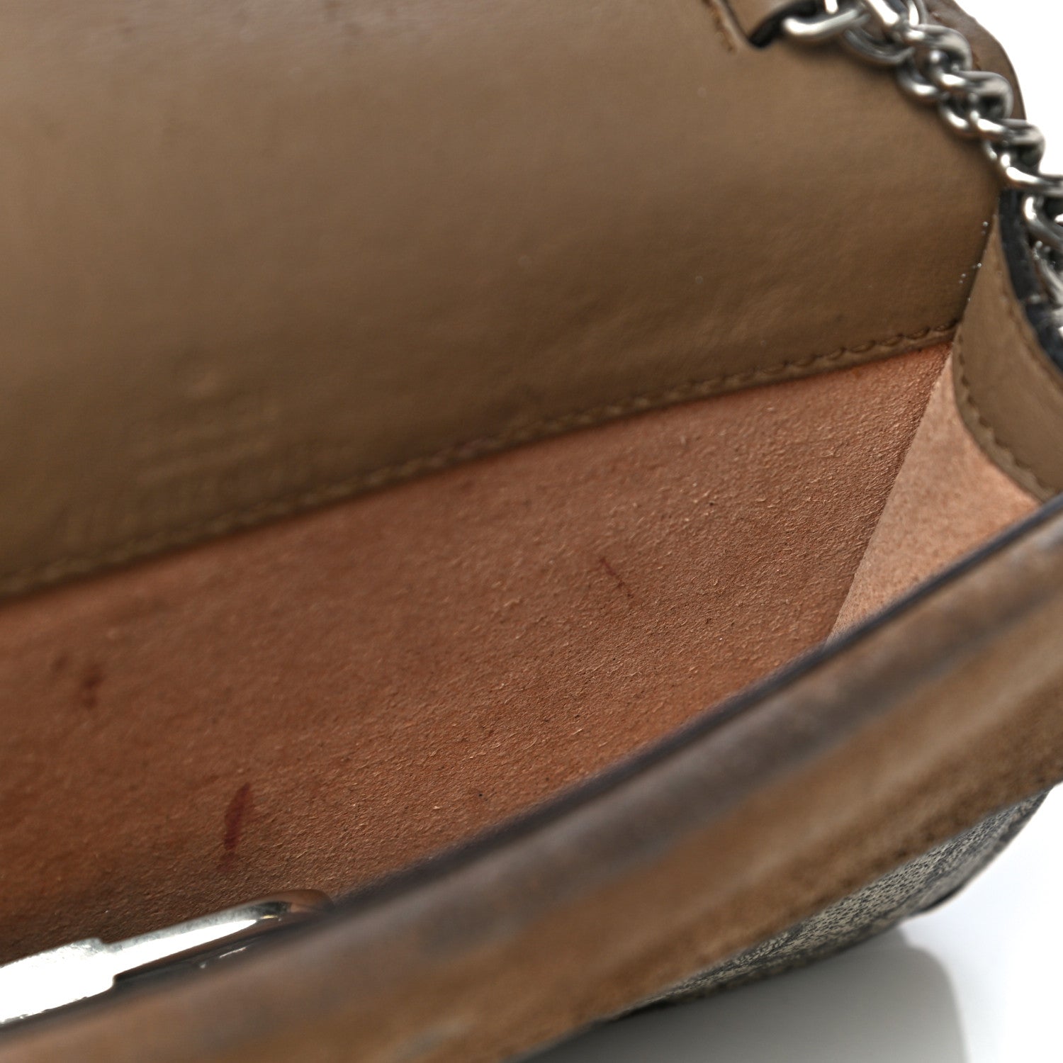 Gucci GG Supreme Monogram Super Mini Dionysus Shoulder Bag Taupe 21 of 27