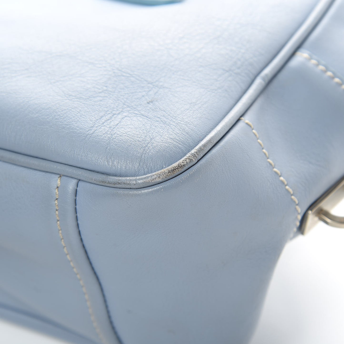 Vitello Daino Tag Satchel Pervinca