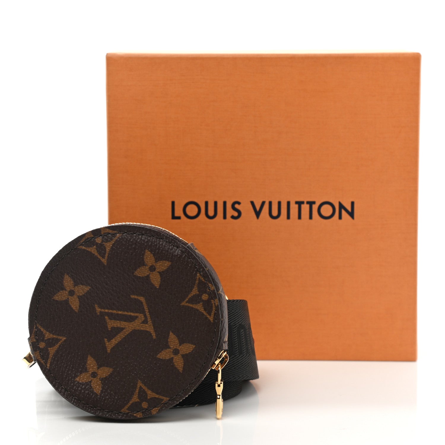 Louis Vuitton Monogram Multi Pochette Accessories Bandouliere Shoulder Strap Black 5 of 5