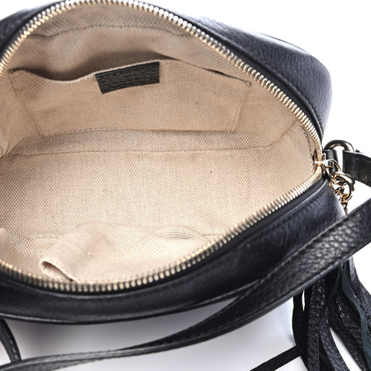 Gucci Pebbled Calfskin Small Soho Disco Bag Black 5 of 12