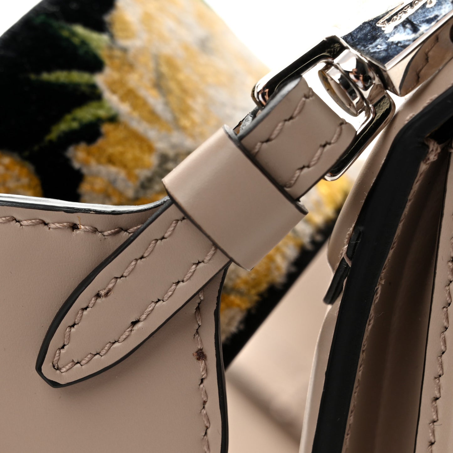 Smooth Calfskin Mini Boxyz Grey