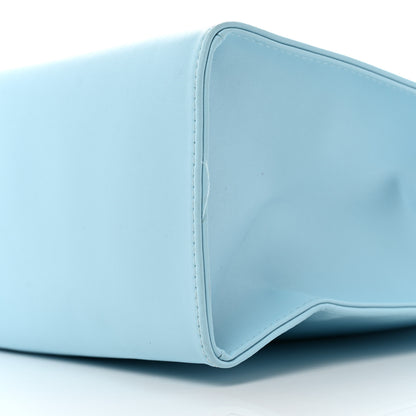 Telfar Vegan Leather Medium Shopping Bag Pool Blue 10 of 14