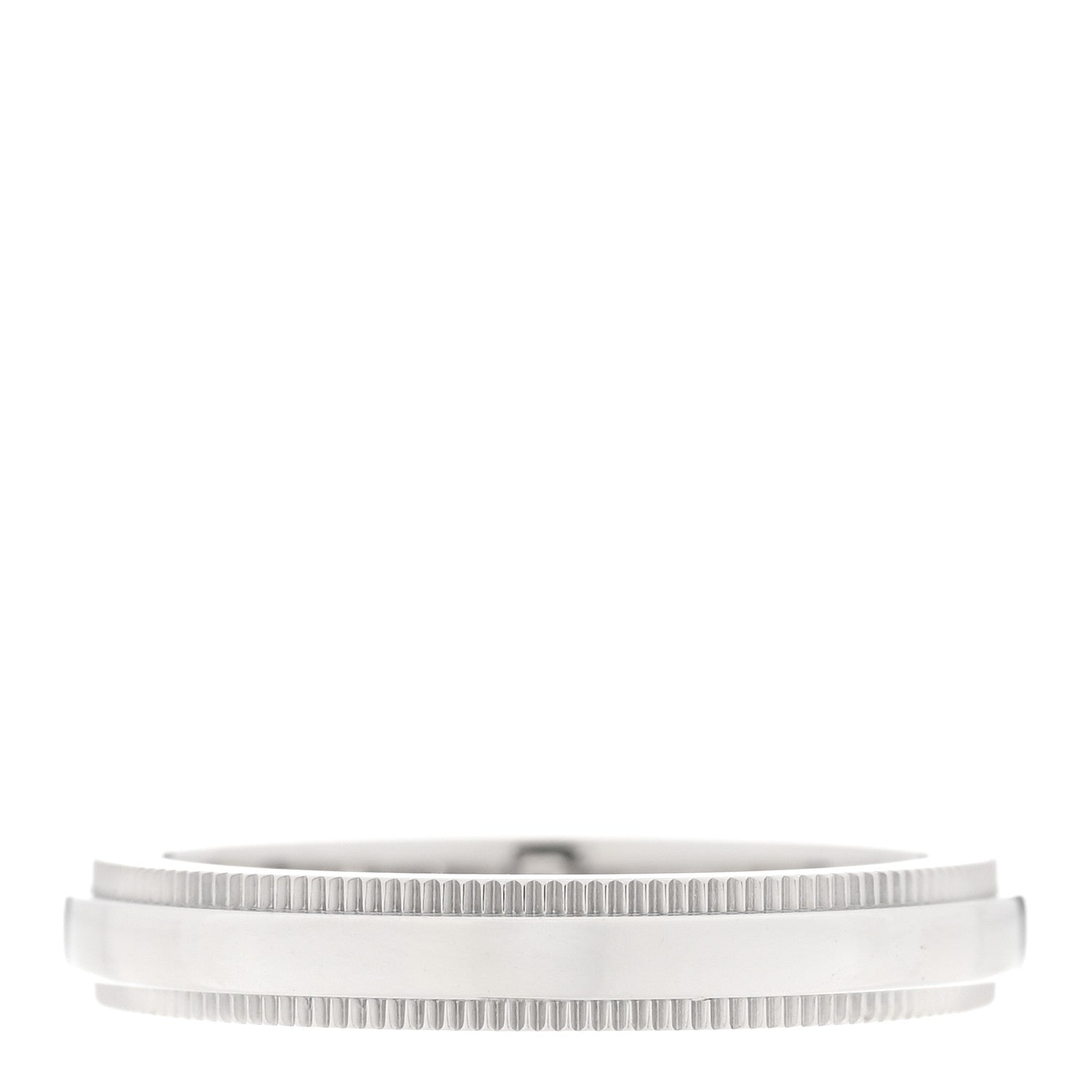 Tiffany Platinum 3mm Together Milgrain Wedding Band Ring 48 4.5 1 of 4