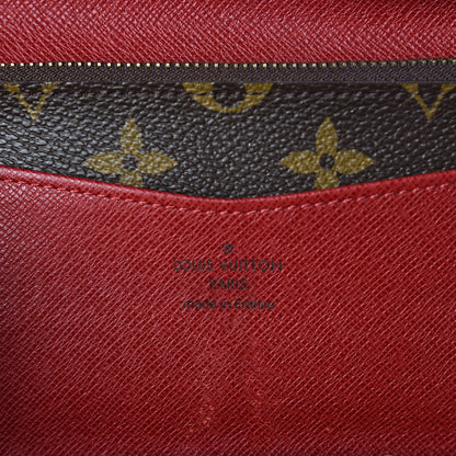 Louis Vuitton Monogram Josephine Wallet Red 7 of 15