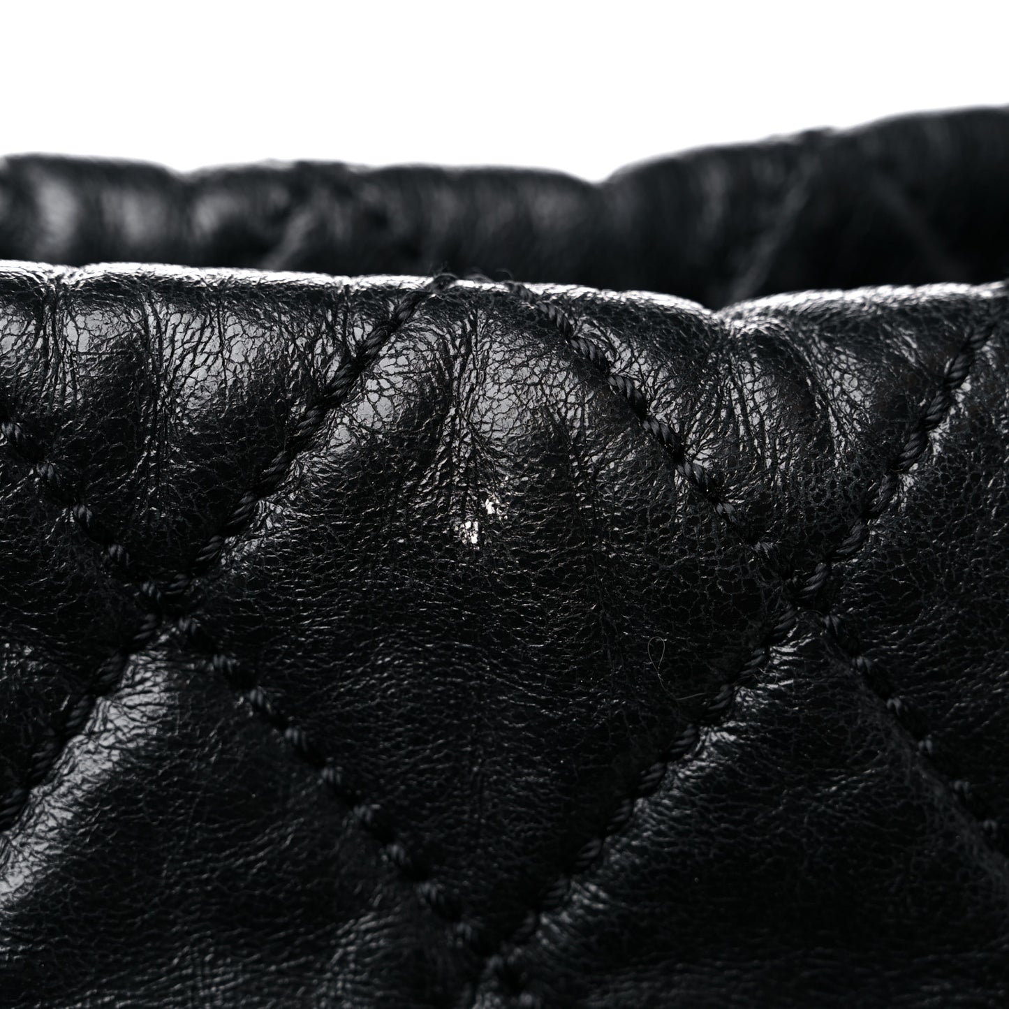 Aged Calfskin Oversized Reissue Overnight Tote Black