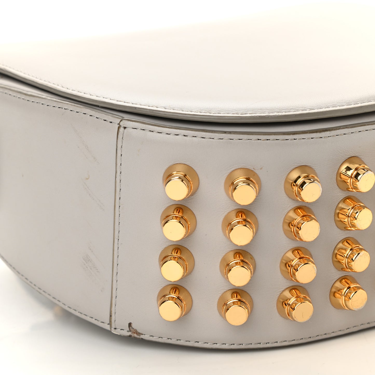 Calfskin Small Lia Sling Sweatshirt Pale Gold Hardware