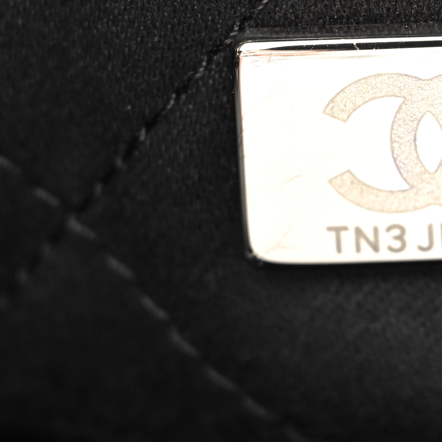 Shiny Calfskin Quilted Chanel 22 So Black