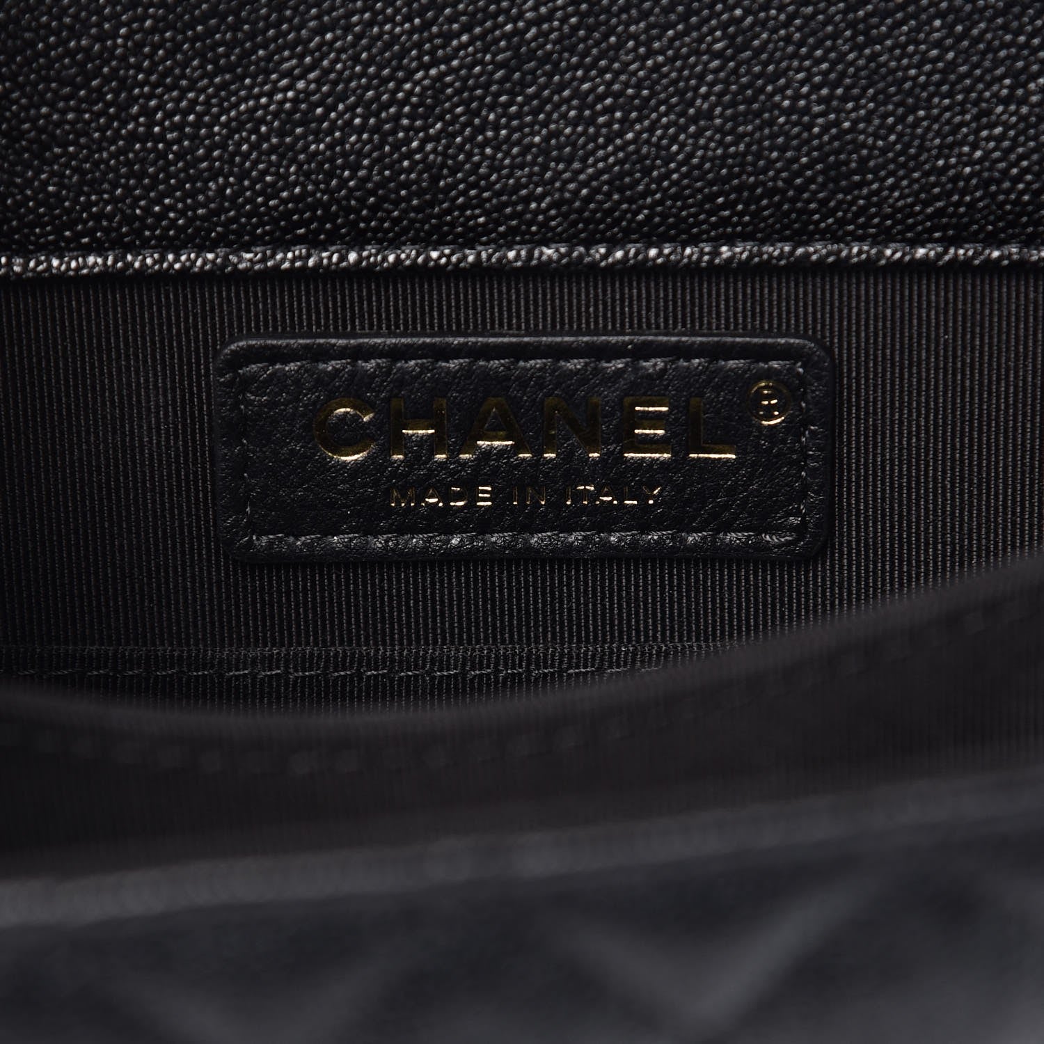 Chanel Caviar Quilted North South Boy Flap Black 6 of 8