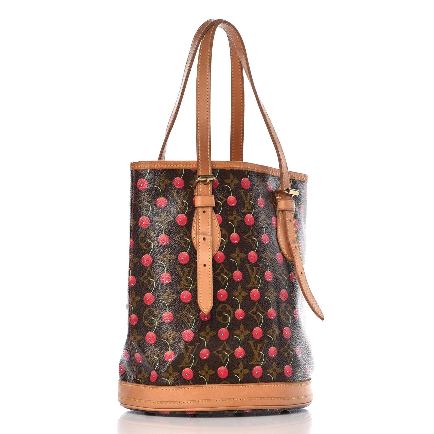 Monogram Cerises Bucket Bag
