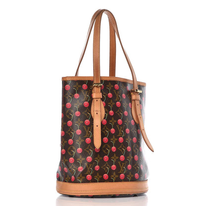 Louis Vuitton Monogram Cerises Bucket Bag 1 of 31
