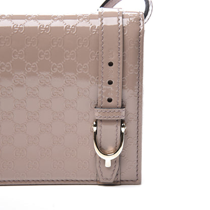 Gucci Patent Microguccissima Mini Nice Wallet Dark Cipria 8 of 8