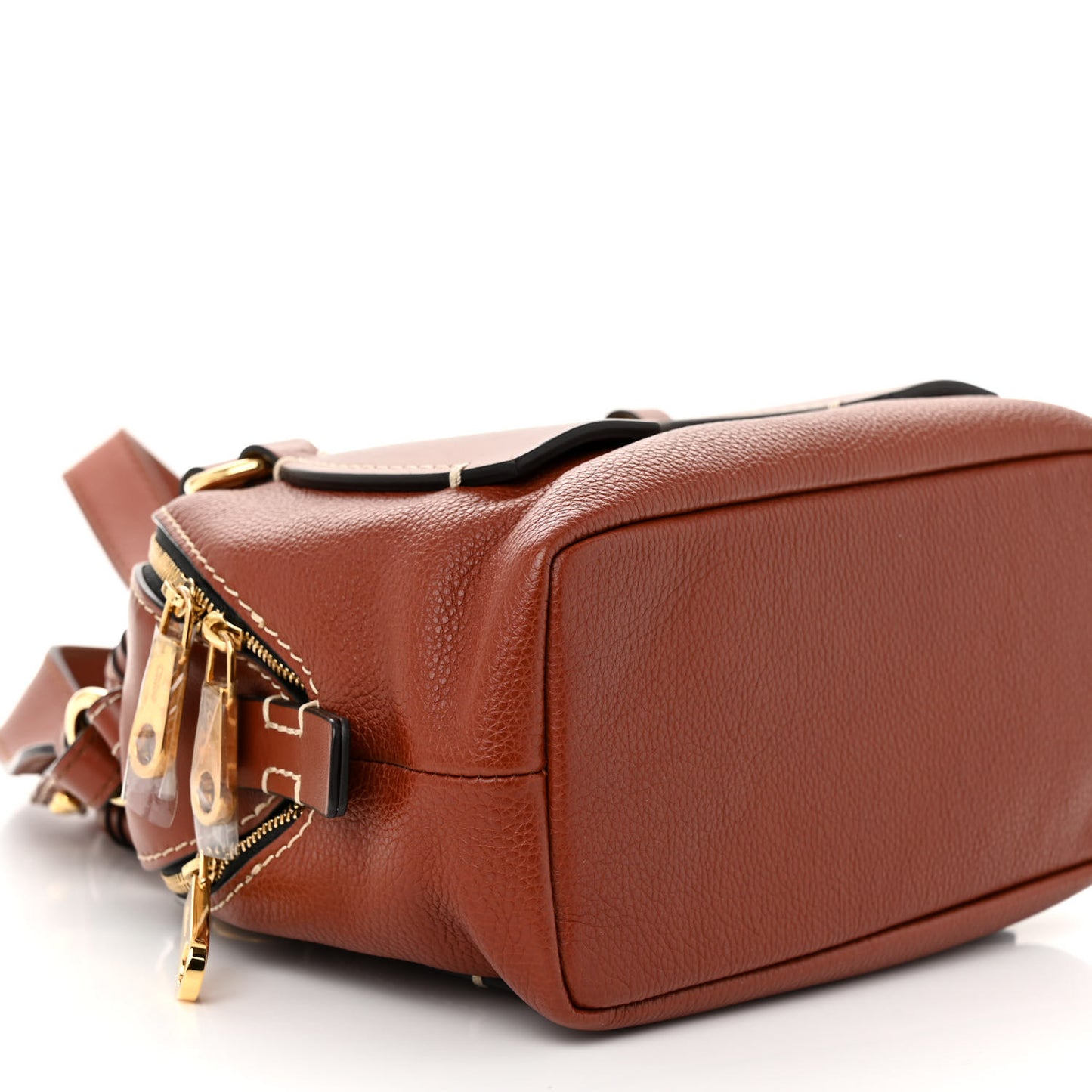 Calfskin Small Daria Sepia Brown
